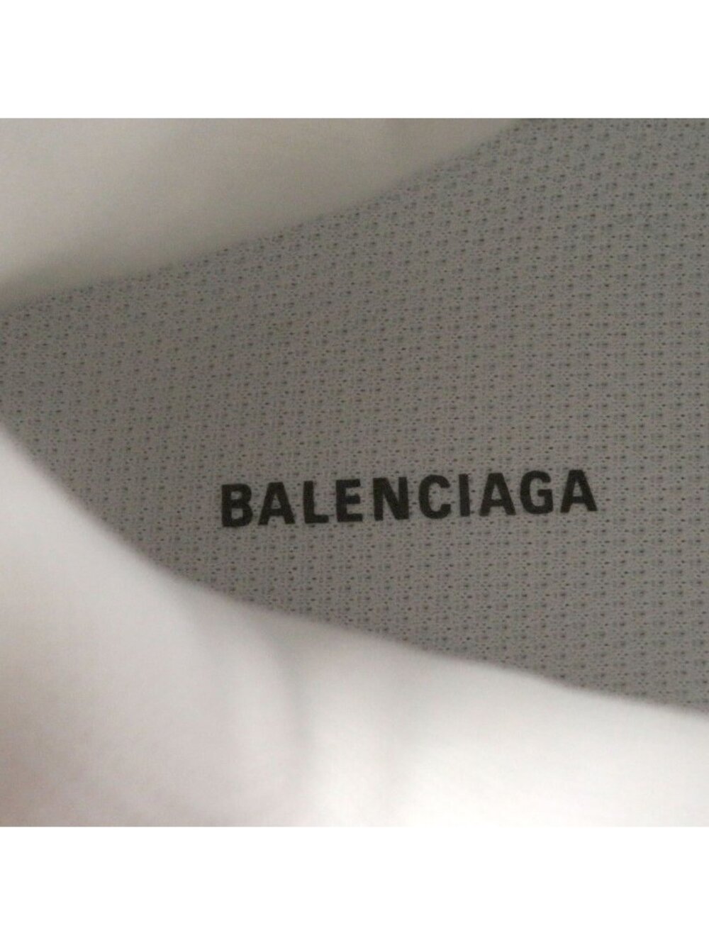 Balenciaga Triple S Mesh Leather Distressed Low Cut Sneakers White - Picture 8 of 12
